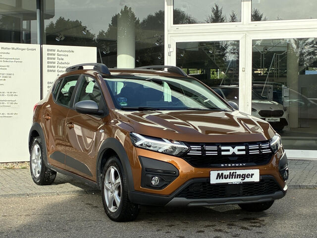 DACIA Sandero Stepway TCe90 Extreme Navi AHK 5.800km! Bluetooth LED Klima Einparkhilfe el. Fenster Ansicht 5 für Fahrzeugdetailseite