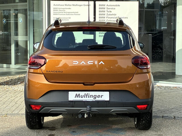 DACIA Sandero Stepway TCe90 Extreme Navi AHK 5.800km! Bluetooth LED Klima Einparkhilfe el. Fenster Ansicht 8 für Fahrzeugdetailseite