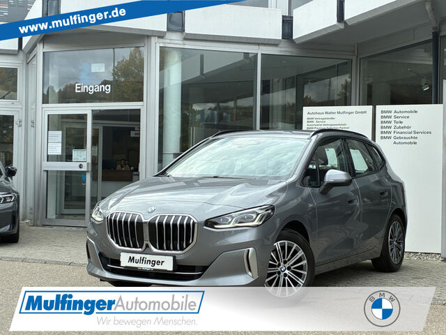 BMW 218 Active Tourer 218d AT.Sports.HUD ACC SurView Ha/Ka.KomfZug AHK Bluetooth Navi LED Vollleder Klima PDC el. Fenster Ansicht 1 für Fahrzeugdetailseite