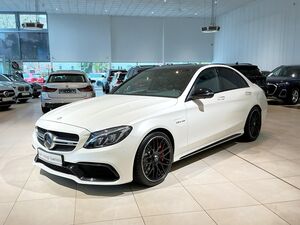 MERCEDES-BENZ C63 S AMG DRIVERS PACKAGE LED PANO HUD BURMESTER C 63 AMG