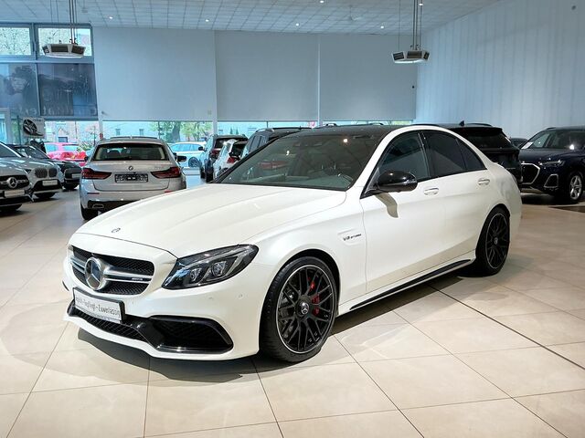 MERCEDES-BENZ C63 S AMG DRIVERS PACKAGE LED PANO HUD BURMESTER C 63 AMG