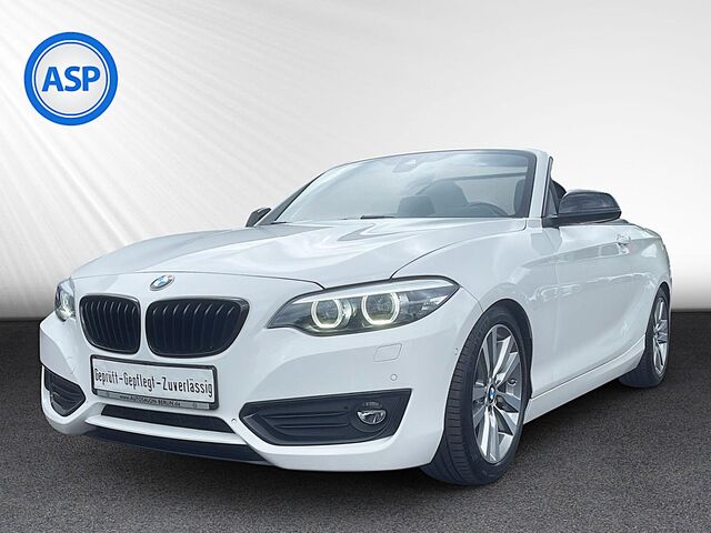 BMW 220i Cabrio AUT Advantage LED H&K NAVI SHZ PDC 220