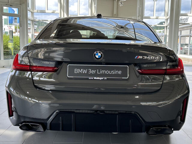 BMW M340d xDr.M Sport Pro ACC HUD GlasD.HaKa.AHK Bluetooth Navi LED Klima PDC el. Fenster Ansicht 8 für Fahrzeugdetailseite
