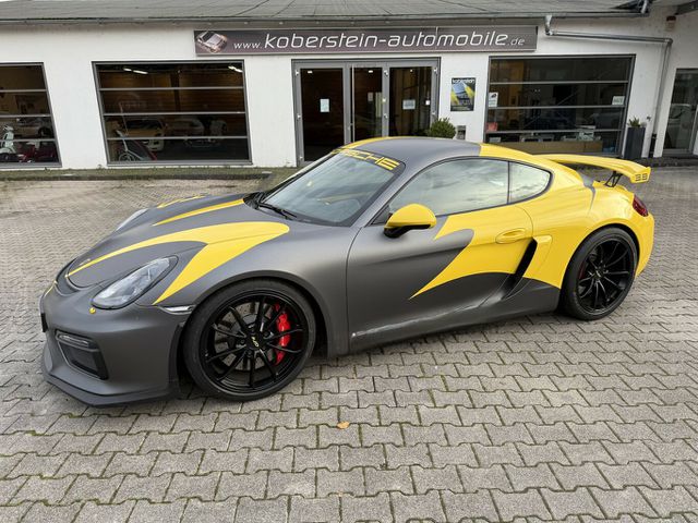 PORSCHE Cayman GT 4 *1.Hand,orig. 19tkm,unfallfrei,Top*...