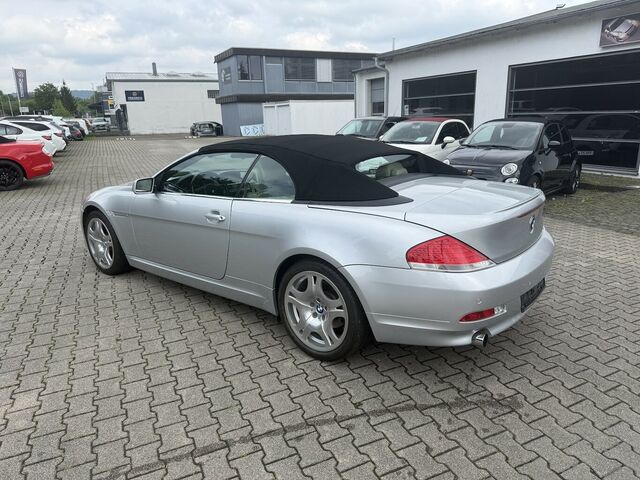 BMW 630 i Cabrio*1.Hand,deutsch,Automatik,Leder,Navi...
