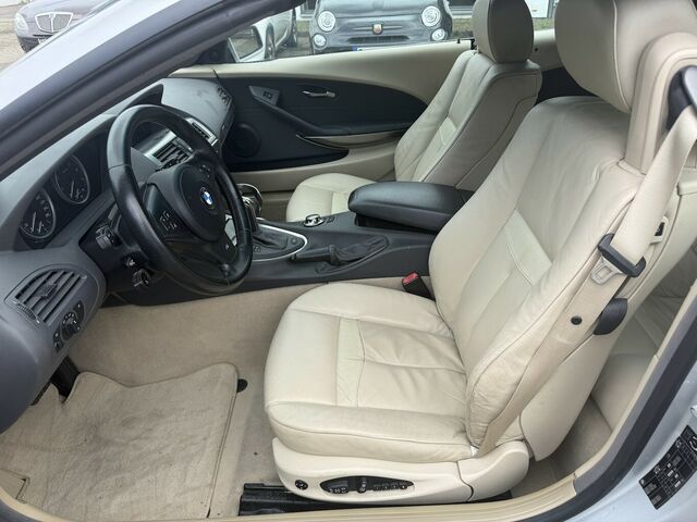 BMW 630 i Cabrio*1.Hand,deutsch,Automatik,Leder,Navi...