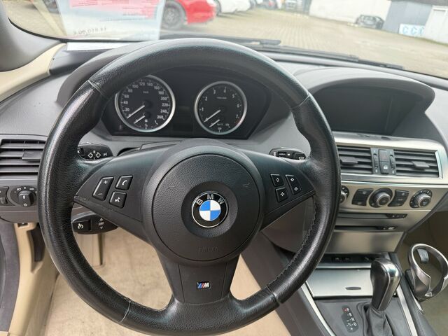BMW 630 i Cabrio*1.Hand,deutsch,Automatik,Leder,Navi...