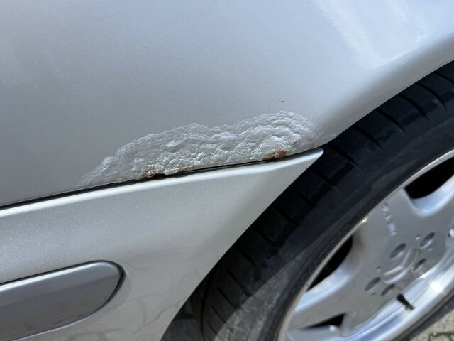 MERCEDES-BENZ CLK 320 AMG Räder,Leder, kein TÜV an Bastler...