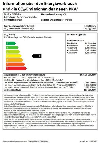 CITROEN C4 Ansicht 10 für Fahrzeugdetailseite