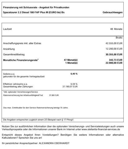 CITROEN SpaceTourer Blue HDi 180 Plus M Automatik Ansicht 30 für Fahrzeugdetailseite