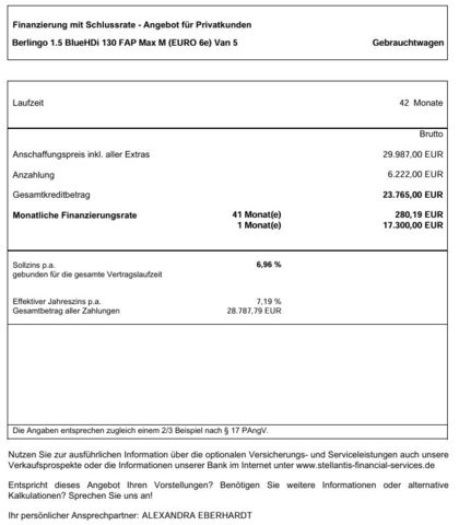 CITROEN Berlingo BlueHDi 130 Max EAT8 Automatik Ansicht 13 für Fahrzeugdetailseite