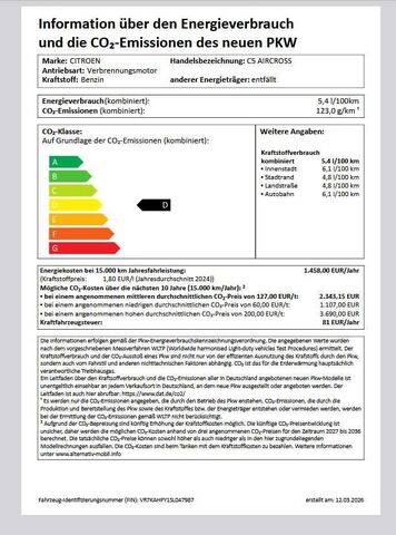 CITROEN C5 Aircross Ansicht 2 für Fahrzeugdetailseite
