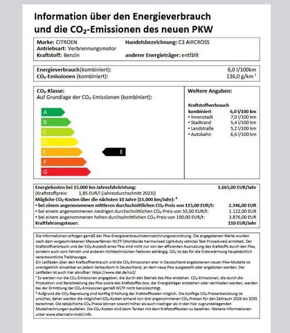 CITROEN C3 Aircross Ansicht 17 für Fahrzeugdetailseite