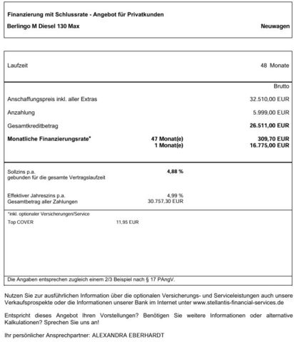 CITROEN Berlingo Ansicht 11 für Fahrzeugdetailseite