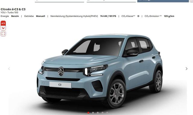 CITROEN C3 Pure Tech 100 YOU C3