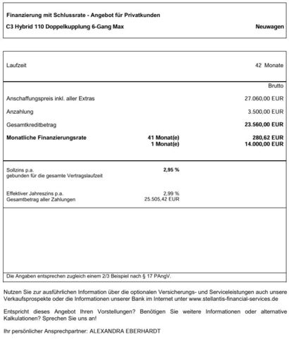 CITROEN C3 Hybrid 110 MAX Automatik Ansicht 2 für Fahrzeugdetailseite