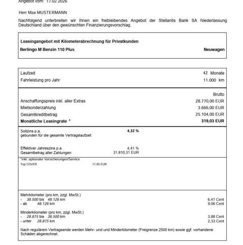 CITROEN Berlingo Ansicht 11 für Fahrzeugdetailseite