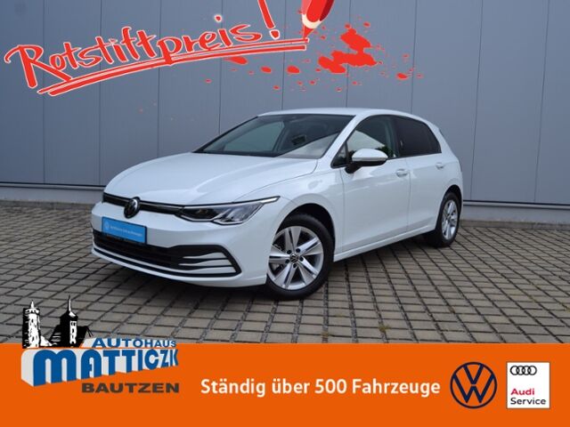 VW Golf 1.5 TSI Life LED/NAVI+VZE/BUSINESS-PREMIUM/ACC/SIDE+LANE+TRAVEL/PDC/16-ZOLL