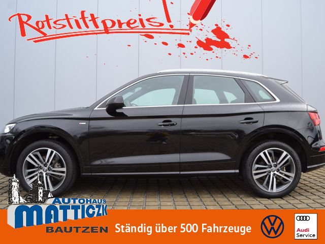 AUDI Q5 Sport 40 TDI qu. S-tr. S-line AHK/MATRIX/NAVI+RFK/TOUR+STADT/TECHNOLOGY/20-ZOLL