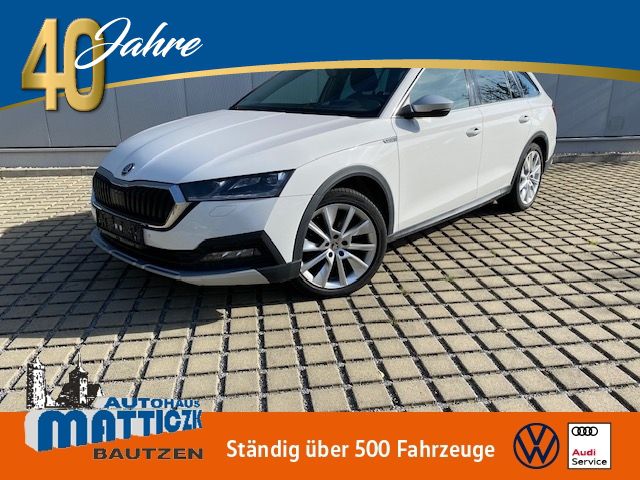 SKODA Octavia 2.0 TDI 4x4 DSG Scout AHK/MATRIX/NAVI/INFOTAIN+KOMFORT+TRANSPORT-PAKET/18-ZOLL