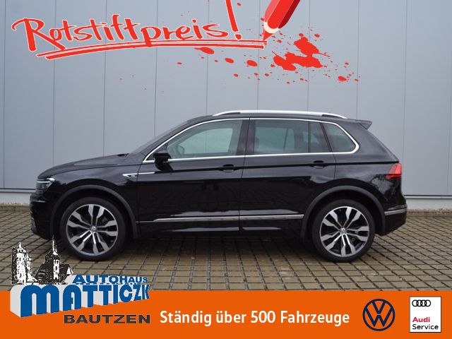 VW Tiguan 2.0 TDI 190 PS 4M DSG VOLL/R-Line HL/AHK/PANORAMA/20-ZOLL+DCC/LED/HEAD-UP/NAVI/TOP-PAKET
