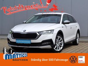 SKODA Octavia 2.0 TDI 4x4 DSG Scout AHK/18-ZOLL/MATRIX/NAVI/HEAD-UP/INFO+KOMFORT+TRANSPORT