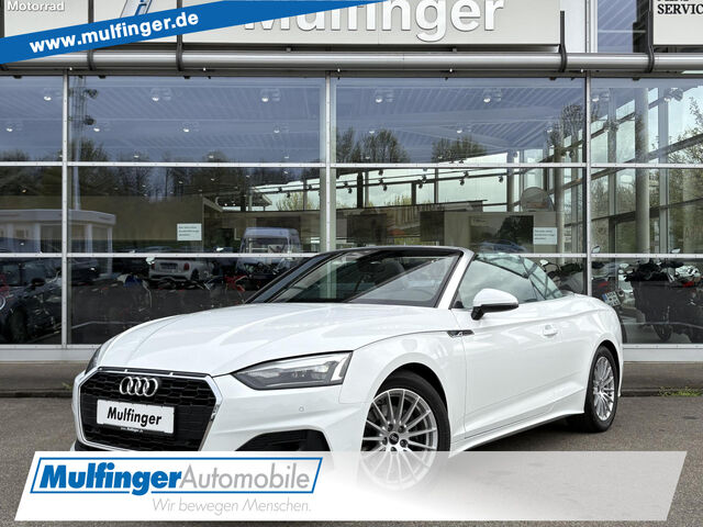 AUDI A5 Cabriolet 2.0 Aut. Navi 360Â°Kamera DAB Sitzh Ansicht 1 für Fahrzeugdetailseite