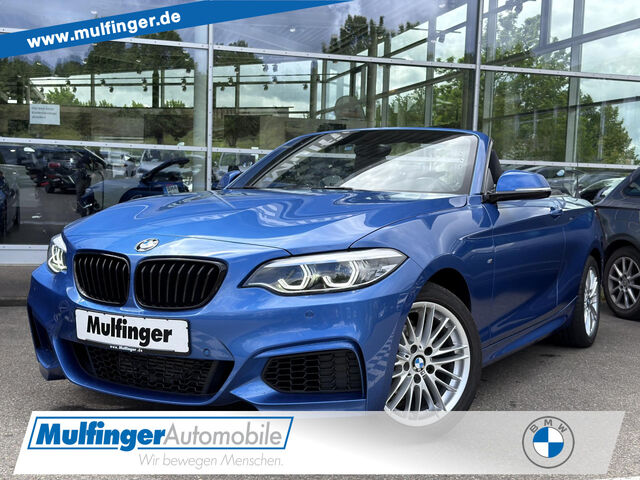 BMW 218 i Cabrio M Sport Kamera Sitzheizung LED Navi Ansicht 1 für Fahrzeugdetailseite
