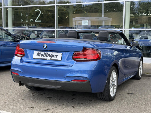BMW 218 i Cabrio M Sport Kamera Sitzheizung LED Navi Ansicht 6 für Fahrzeugdetailseite