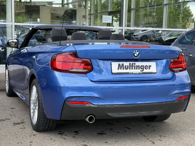 BMW 218 i Cabrio M Sport Kamera Sitzheizung LED Navi Ansicht 8 für Fahrzeugdetailseite