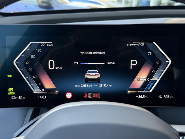 BMW iX x40 Sky Sitzbel.SuView ACC HUD Ha/Ka.AHK 22 Ansicht 13 für Fahrzeugdetailseite