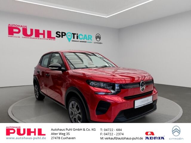 CITROEN C3 Turbo 100 YOU HUD Spurhalteass. Verkehrszeichenerk. Notbremsass. Temp Tel.-Vorb. C3