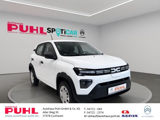 DACIA Spring DAB Spurwechselassistent Spurhalteass. Verkehrszeichenerk. Notbremsass. Temp Spring