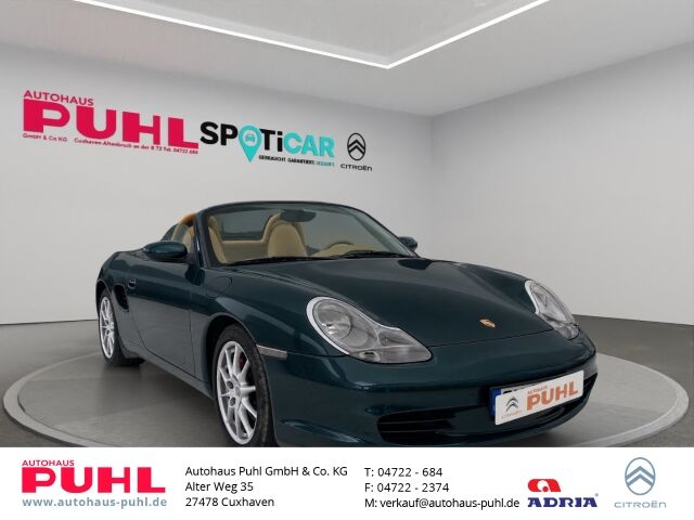 PORSCHE Boxster KDA Auftrag BoxsterBasis El. Verdeck Klimaautom SHZ Alu el.SP S Spieg. beheizbar Boxster