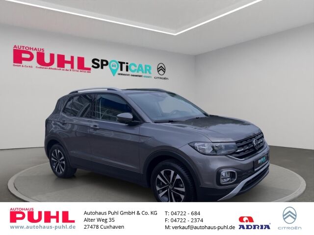 VW T-Cross United AHK-abneh. Navi Dyn.Rückfahrkamera,Kurvenlicht ACC CarPlay Allw-Reifen neu T-Cross