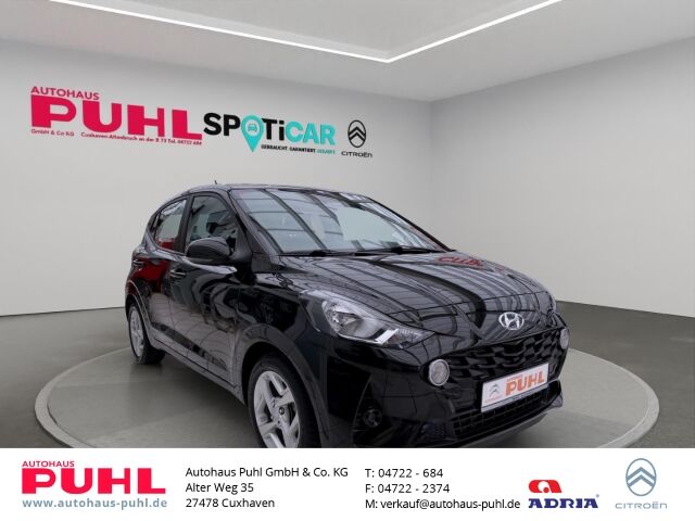 HYUNDAI i10 Trend Navi Apple CarPlay Android Auto Klimaautom Musikstreaming DAB SHZ LenkradHZG i10