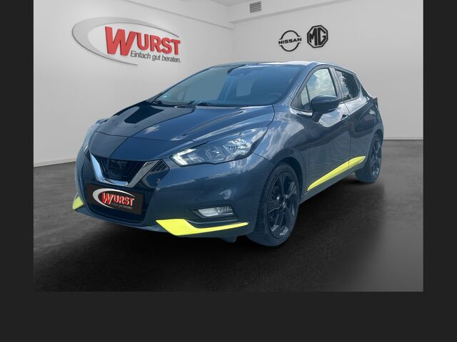 NISSAN Micra Kiiro ACC Apple CarPlay Android Auto DAB SHZ Spurhalteass. Fernlichtass. Notbremsass. Ansicht 1 für Fahrzeugdetailseite