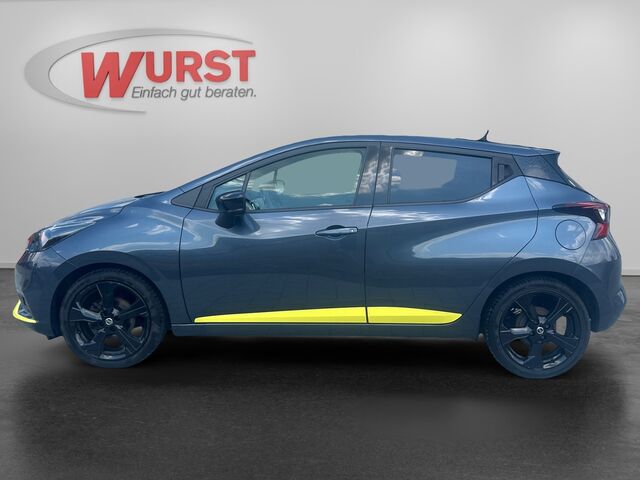 NISSAN Micra Kiiro ACC Apple CarPlay Android Auto DAB SHZ Spurhalteass. Fernlichtass. Notbremsass. Ansicht 2 für Fahrzeugdetailseite