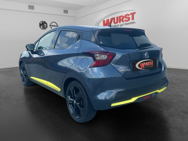 NISSAN Micra Kiiro ACC Apple CarPlay Android Auto DAB SHZ Spurhalteass. Fernlichtass. Notbremsass. Ansicht 3 für Fahrzeugdetailseite