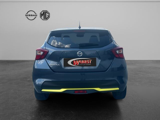 NISSAN Micra Kiiro ACC Apple CarPlay Android Auto DAB SHZ Spurhalteass. Fernlichtass. Notbremsass. Ansicht 4 für Fahrzeugdetailseite