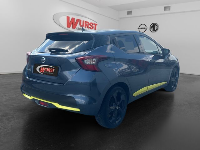NISSAN Micra Kiiro ACC Apple CarPlay Android Auto DAB SHZ Spurhalteass. Fernlichtass. Notbremsass. Ansicht 5 für Fahrzeugdetailseite