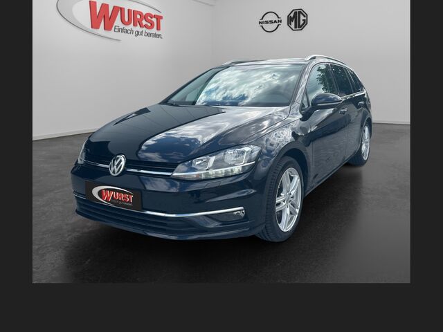 VW Golf VII Variant Sound Start-Stopp AHK El. Panodach Navi Dyn. Kurvenlicht Sperrdiff. Ansicht 1 für Fahrzeugdetailseite