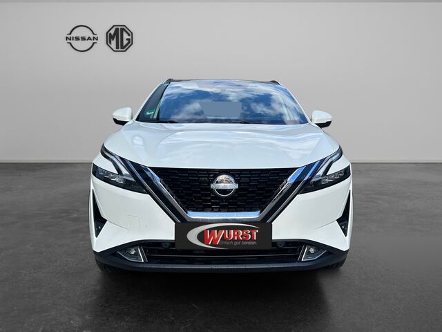 NISSAN Qashqai Tekna MY22 1.3 DIG-T MHEV HUD Panorama Navi 360 Kamera LED ACC El. Heckklappe Ansicht 7 für Fahrzeugdetailseite