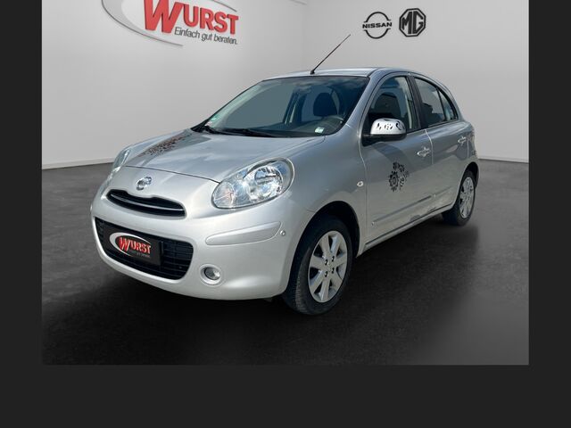 NISSAN Micra Acenta Klimaautom Temp Tel.-Vorb. PDC Speedlimiter Alu Freisprech BT el.SP Vorschau für Listenansicht