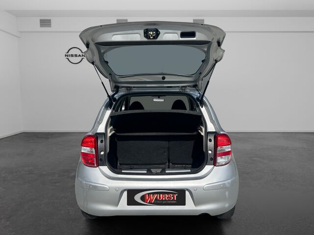 NISSAN Micra Acenta Klimaautom Temp Tel.-Vorb. PDC Speedlimiter Alu Freisprech BT el.SP Ansicht 12 für Fahrzeugdetailseite