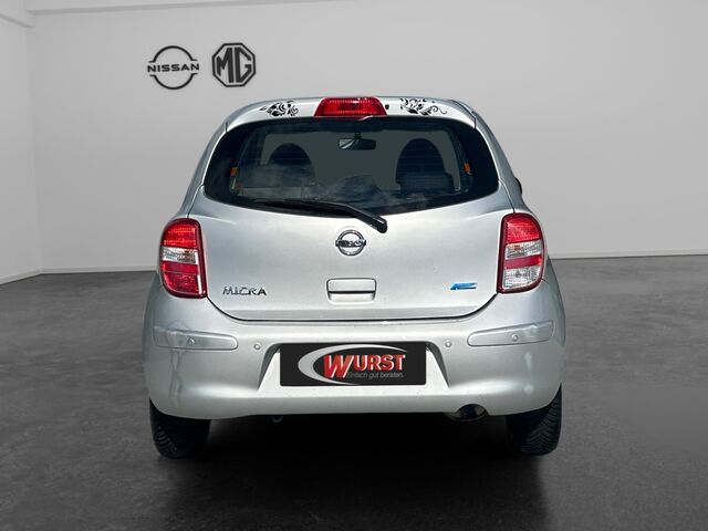 NISSAN Micra Acenta Klimaautom Temp Tel.-Vorb. PDC Speedlimiter Alu Freisprech BT el.SP Ansicht 4 für Fahrzeugdetailseite
