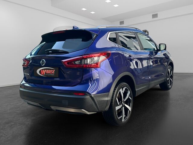 NISSAN Qashqai Tekna DIG-T 1.2 Navi 360 Kamera Glasdach LED Mehrzonenklima DAB Ansicht 5 für Fahrzeugdetailseite