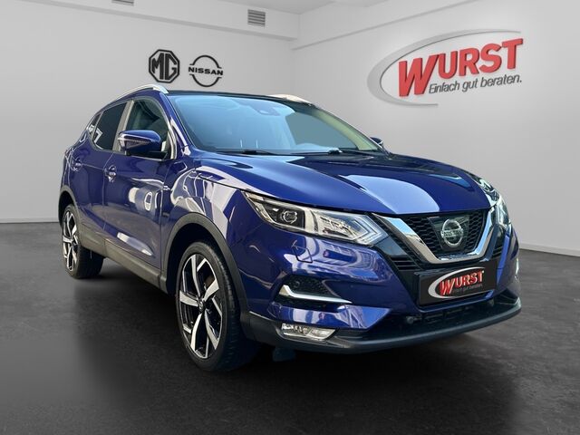 NISSAN Qashqai Tekna DIG-T 1.2 Navi 360 Kamera Glasdach LED Mehrzonenklima DAB Ansicht 6 für Fahrzeugdetailseite