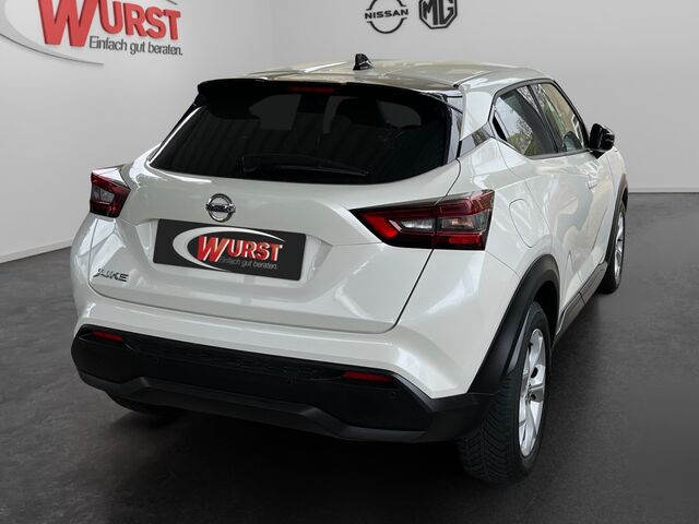 NISSAN Juke N-Connecta Winter Paket Allwetterreifen Sitzheizung Klimaa. Carplay DAB+ beh. Frontscheibe Ansicht 5 für Fahrzeugdetailseite