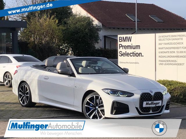 BMW M440 i xDr.Cabrio HUD ACC SView Laser Lenkradh19 Sportpaket Bluetooth Navi Vollleder Klima Aktivlenku Ansicht 1 für Fahrzeugdetailseite
